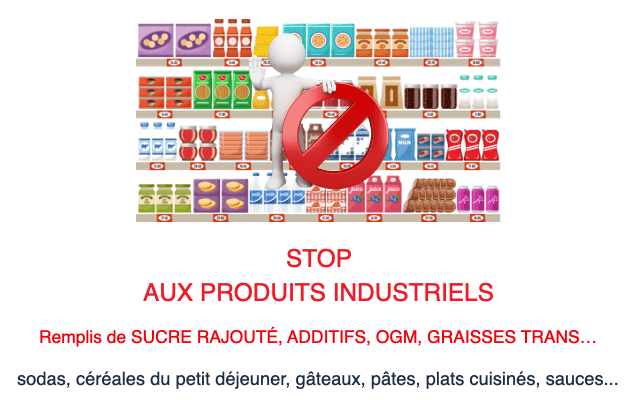 Stop aux produits industriels